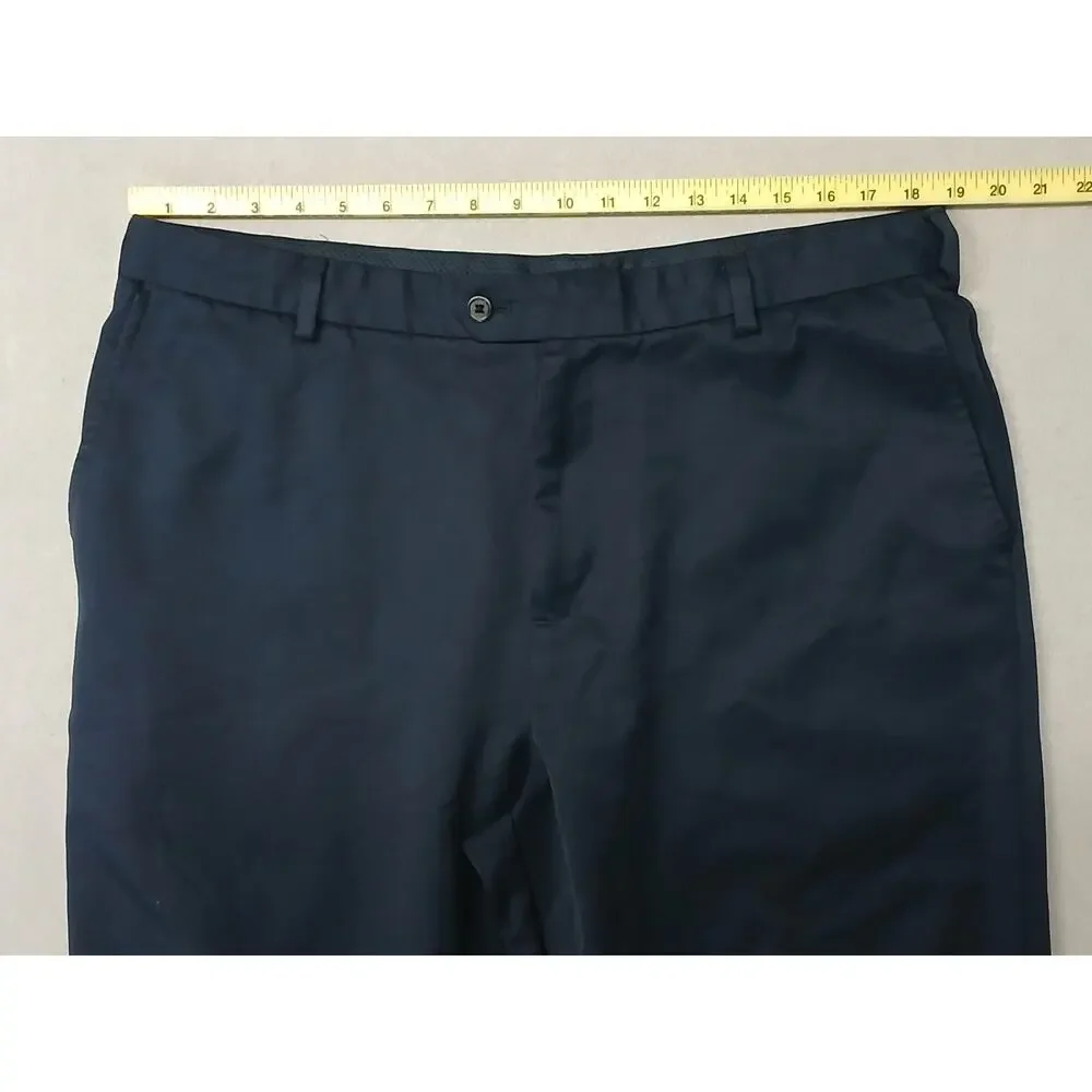 Izod Golf (38x30) Men's Blue Dri-Fit Performance Dress Pants